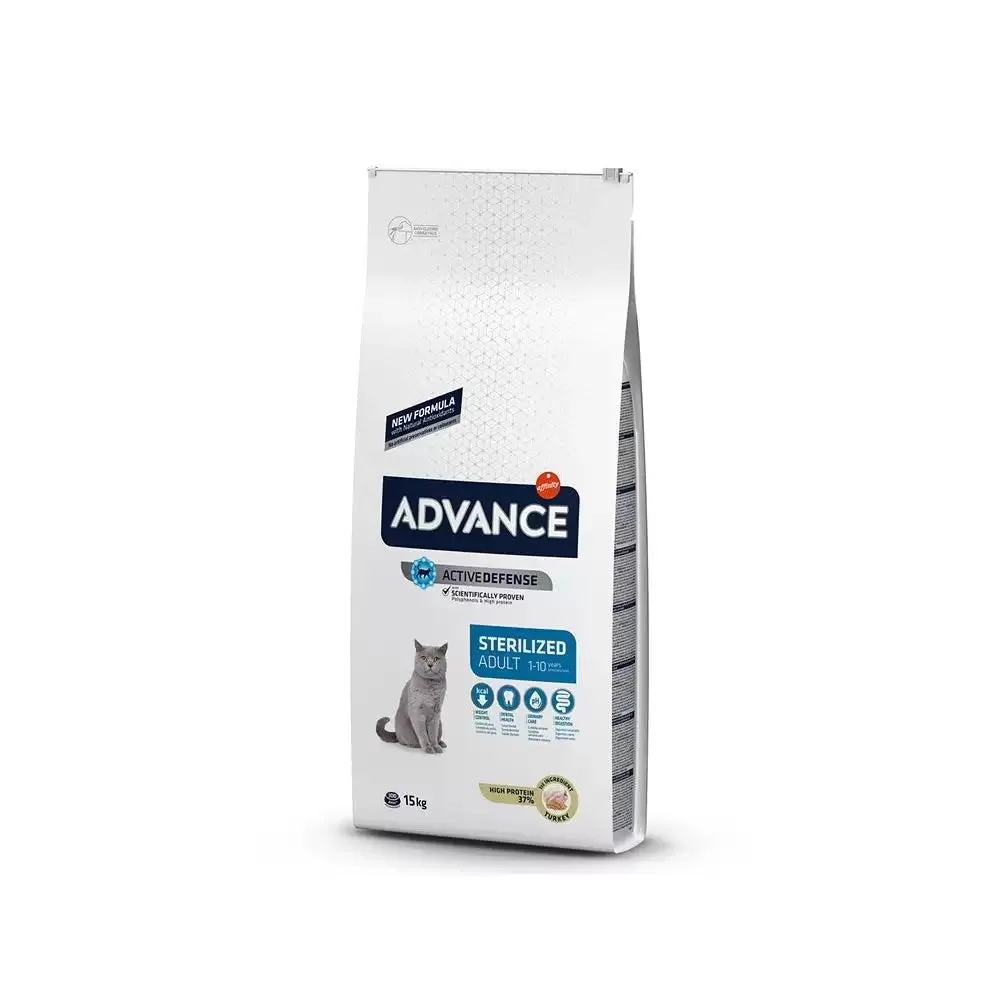 Advance Cat Sterilised cu Curcan 15 kg