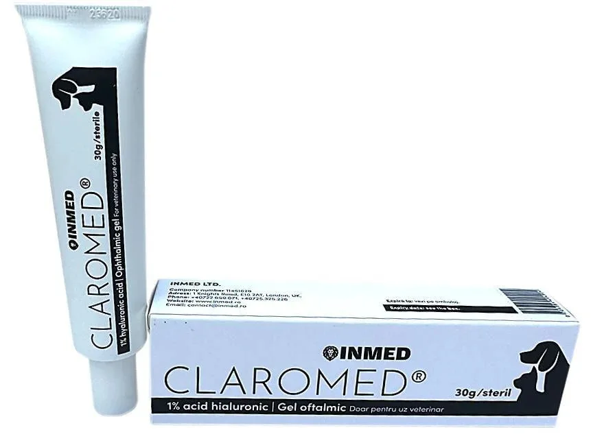 Claromed Gel Oftalmic cu Acid Hialuronic, 30 g