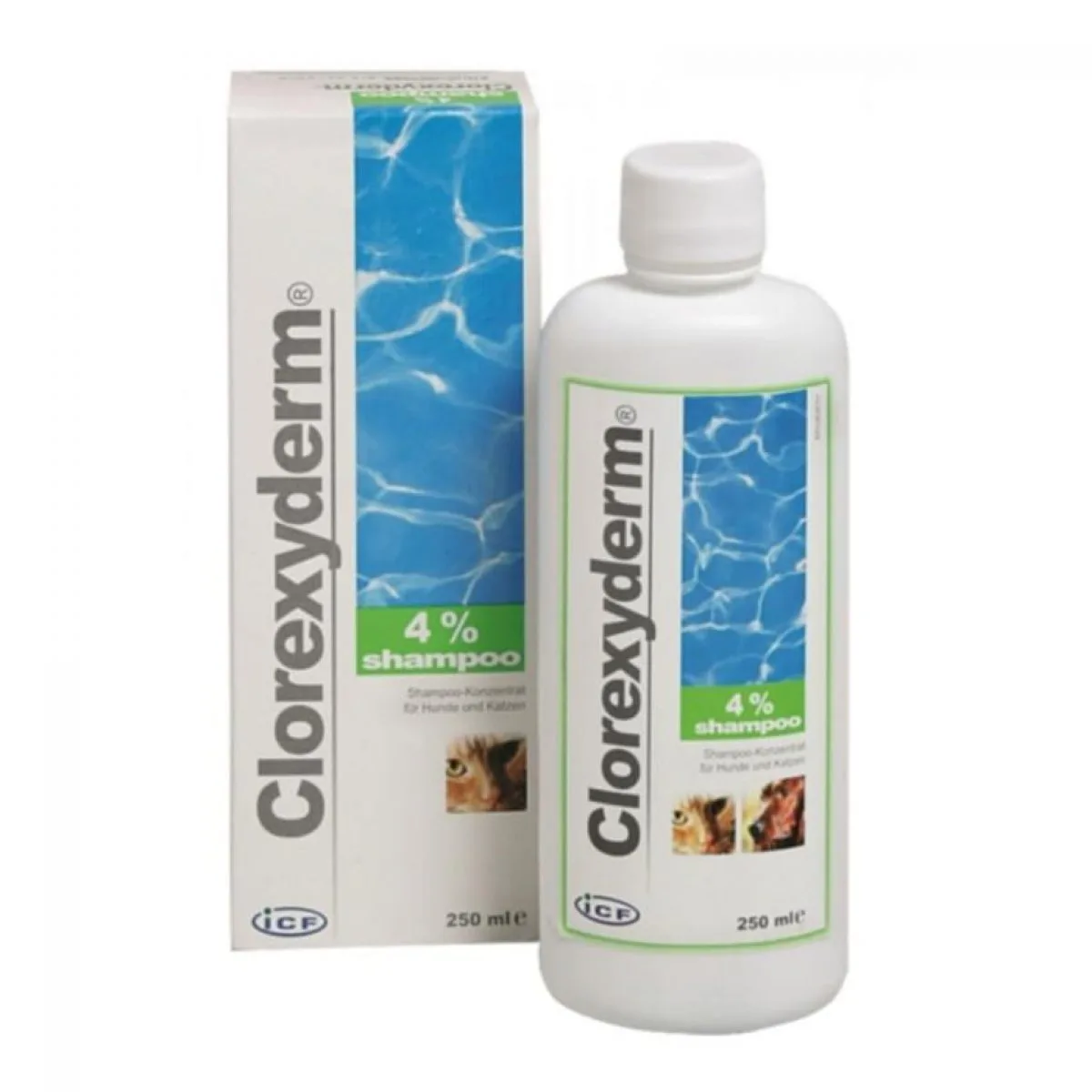 Clorexyderm Șampon 4%, 250 ml