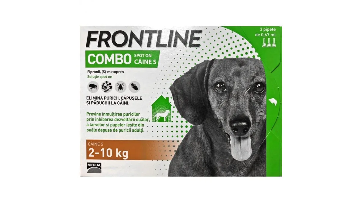 Frontline Combo S (2-10 kg) 3 pipete