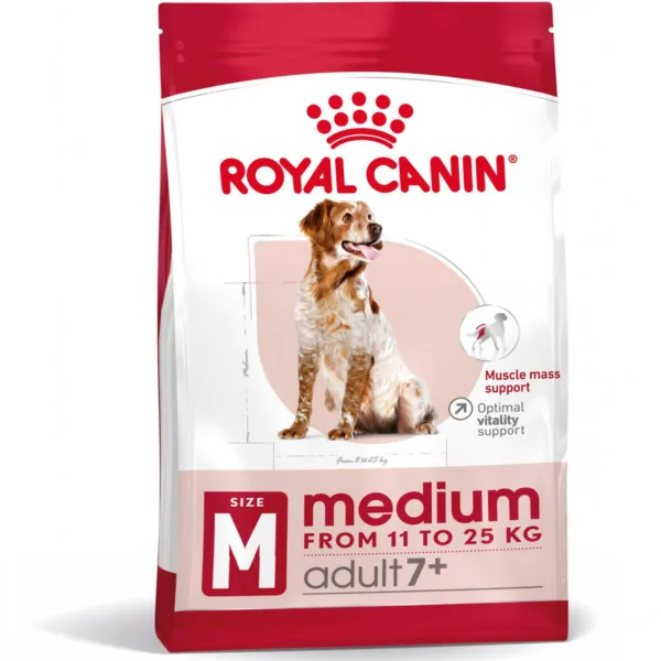 Royal Canin Medium Adult (+7) 4 kg