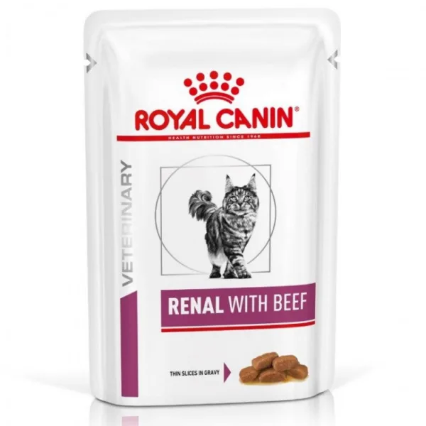 Royal Canin Renal Beef Plic 12 × 85 g