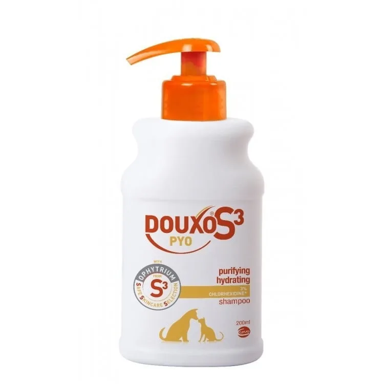 Șampon Douxo Pyo cu Chlorhexidina, 200 ml
