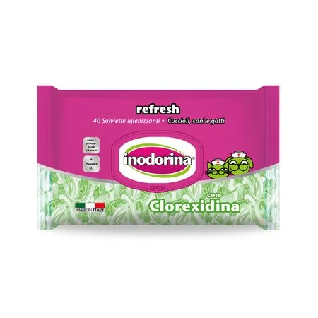 Șervețele Umede, Inodorina, Clorhexidina 40 buc