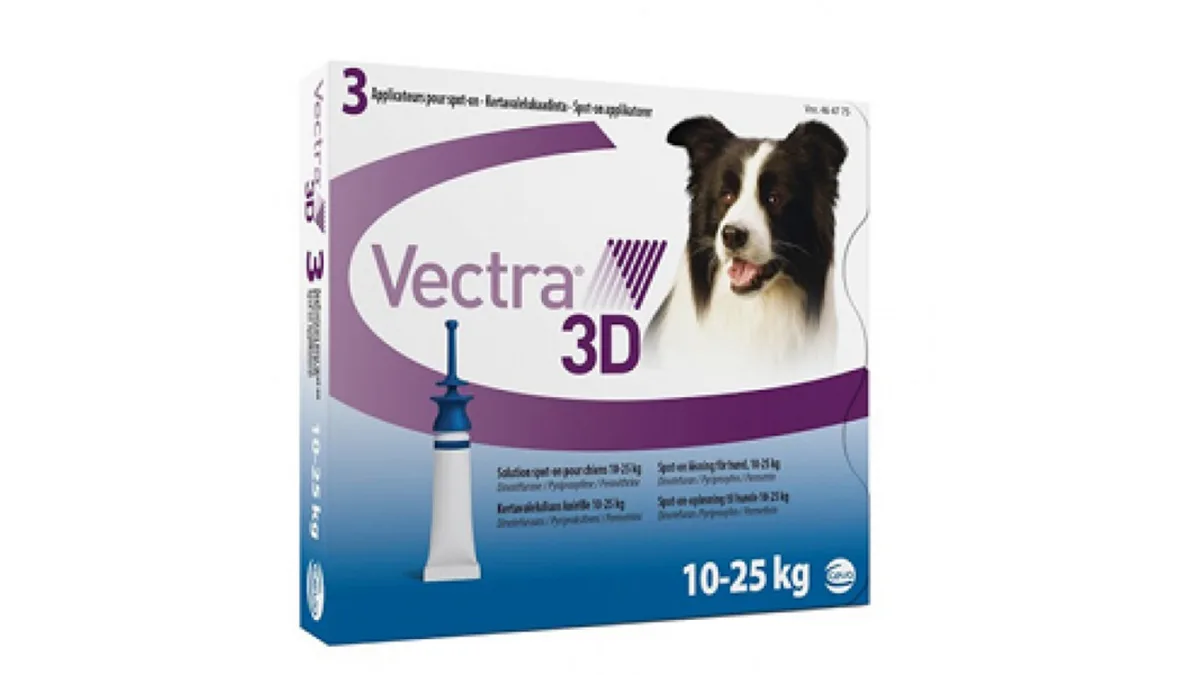Vectra 3D (10-25 kg) 3 pipete