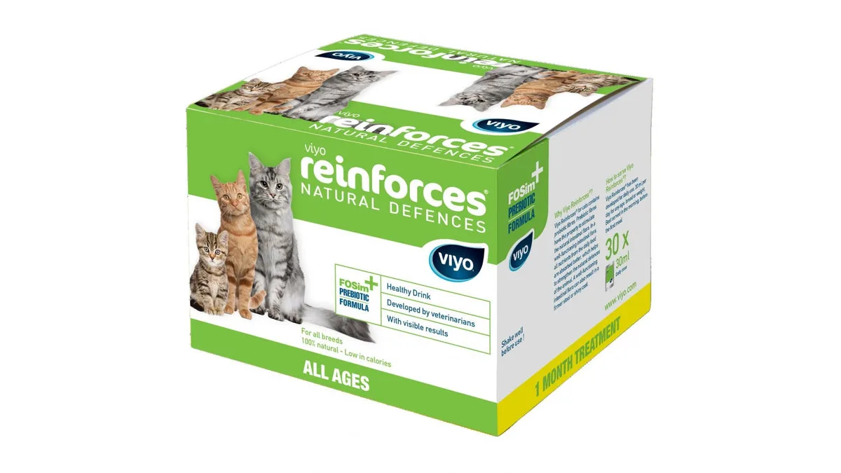 Viyo Reinforces Cat, 7 × 30 ml